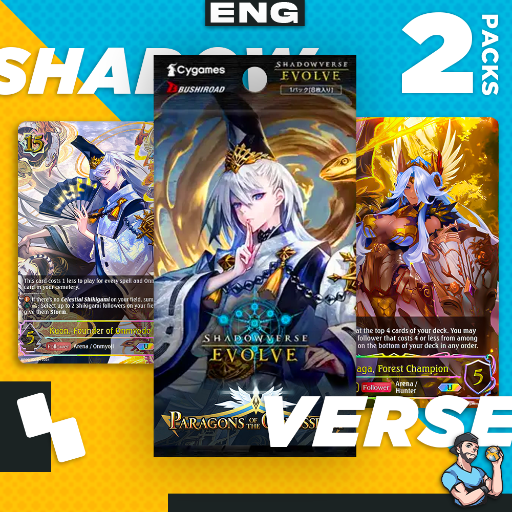 Personal Break ShadowVerse Paragons of the Colosseum SVPC 2 Pks