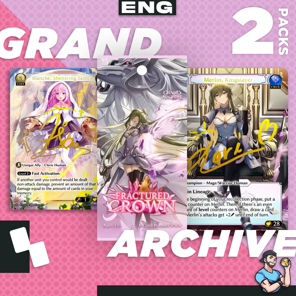 Personal Break Grand Archive Fractured Crown GAFC 2 Pks