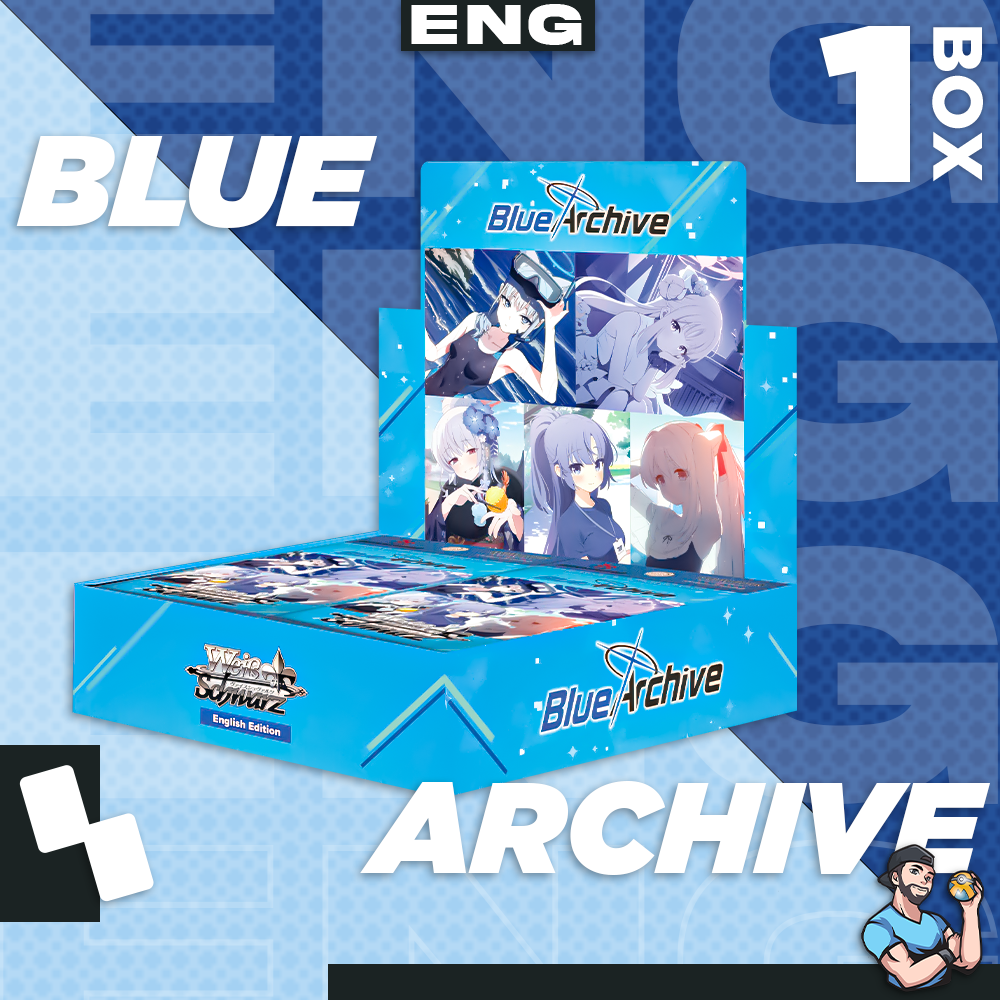 Personal Break Blue Archive English Booster Box BLUE 12 Pks